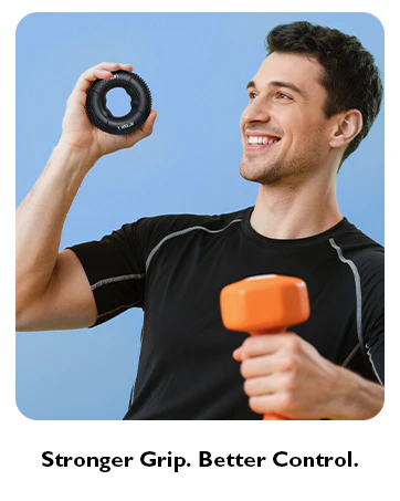 FitBeast Grip Strength Trainer, Finger Exerciser, Stress Balls for Adults 6-Piece Set, Hand Therapy for Strength, Recovery & Stress Relief, Forearm Strengthener for Men, Women & Seniors - 6-Piece Bright Tones – Image 7