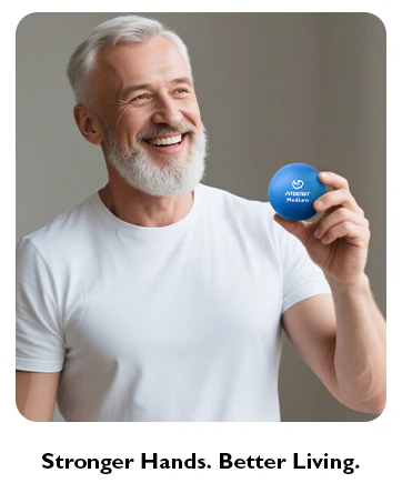 FitBeast Grip Strength Trainer, Finger Exerciser, Stress Balls for Adults 6-Piece Set, Hand Therapy for Strength, Recovery & Stress Relief, Forearm Strengthener for Men, Women & Seniors - 6-Piece Bright Tones – Image 8