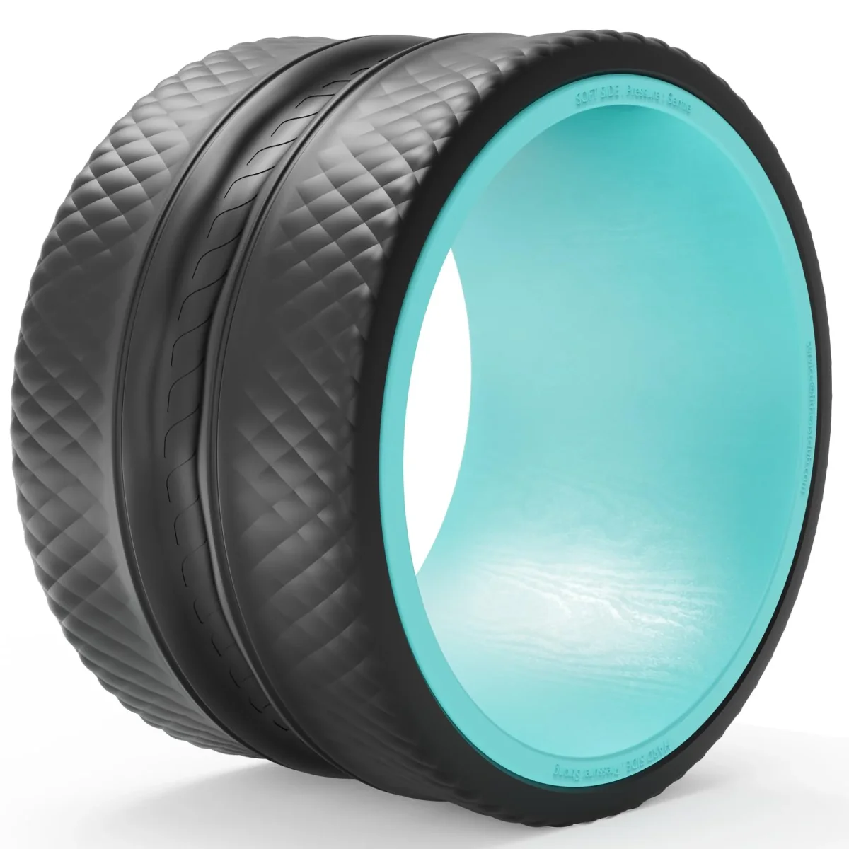 FitBeast Back Roller - Deep Tissue Massage Wheel, Yoga Wheel & Back Stretcher for Pain Relief 12''