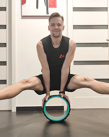 FitBeast Back Roller - Deep Tissue Massage Wheel, Yoga Wheel & Back Stretcher for Pain Relief 12'' – Image 7